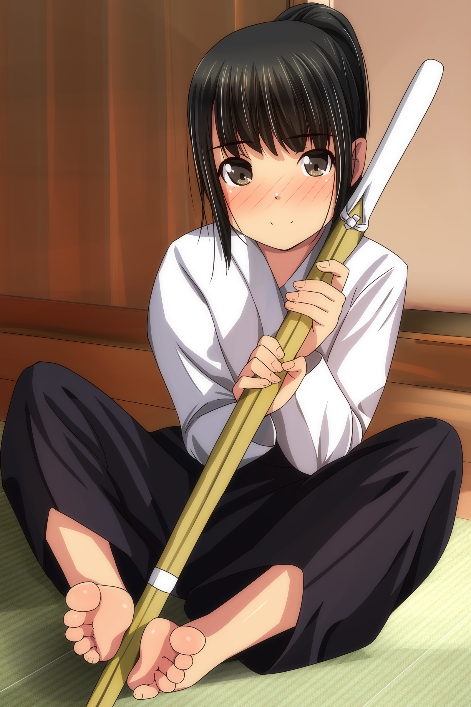 Matsunaga Kouyou Feet Japanese Clothes Weapon 843518 Yande Re